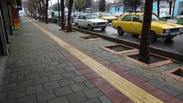 مناسب سازی 60 درصد پیاده روهای شهر برای تردد معلولان