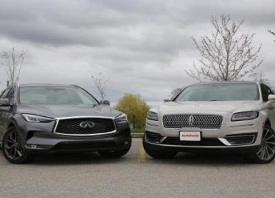لینکلن ناتیلوس 2019 در مقابل اینفینیتی QX50، 2019