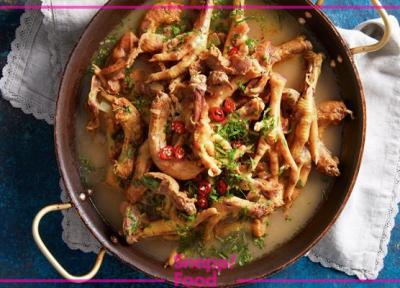 طرز تهیه سوپ پای مرغ